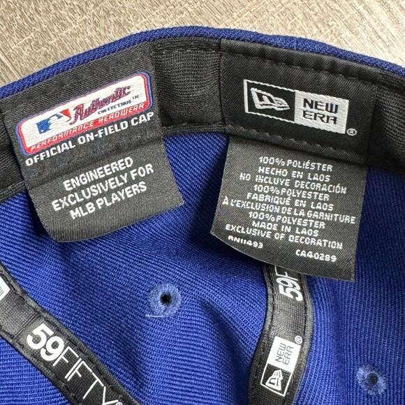 NEW ERA Kids Blue Los Angeles Dodgers Baseball Hat - Picture 5 of 9